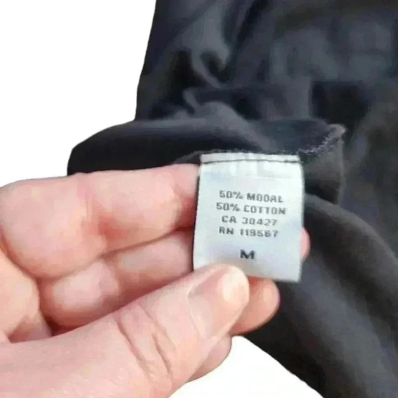 Rachel Pally Tee Shirt Women's Med Vintage Black Angel Fairy Grunge Round Y2K - Picture 7 of 10